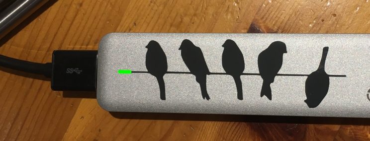 Vinylfolie | birds on a wire – be different