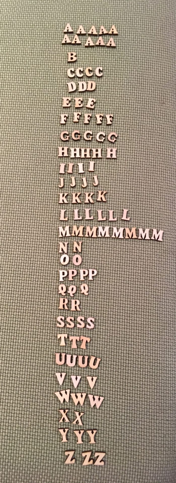 Lasercut-Letters